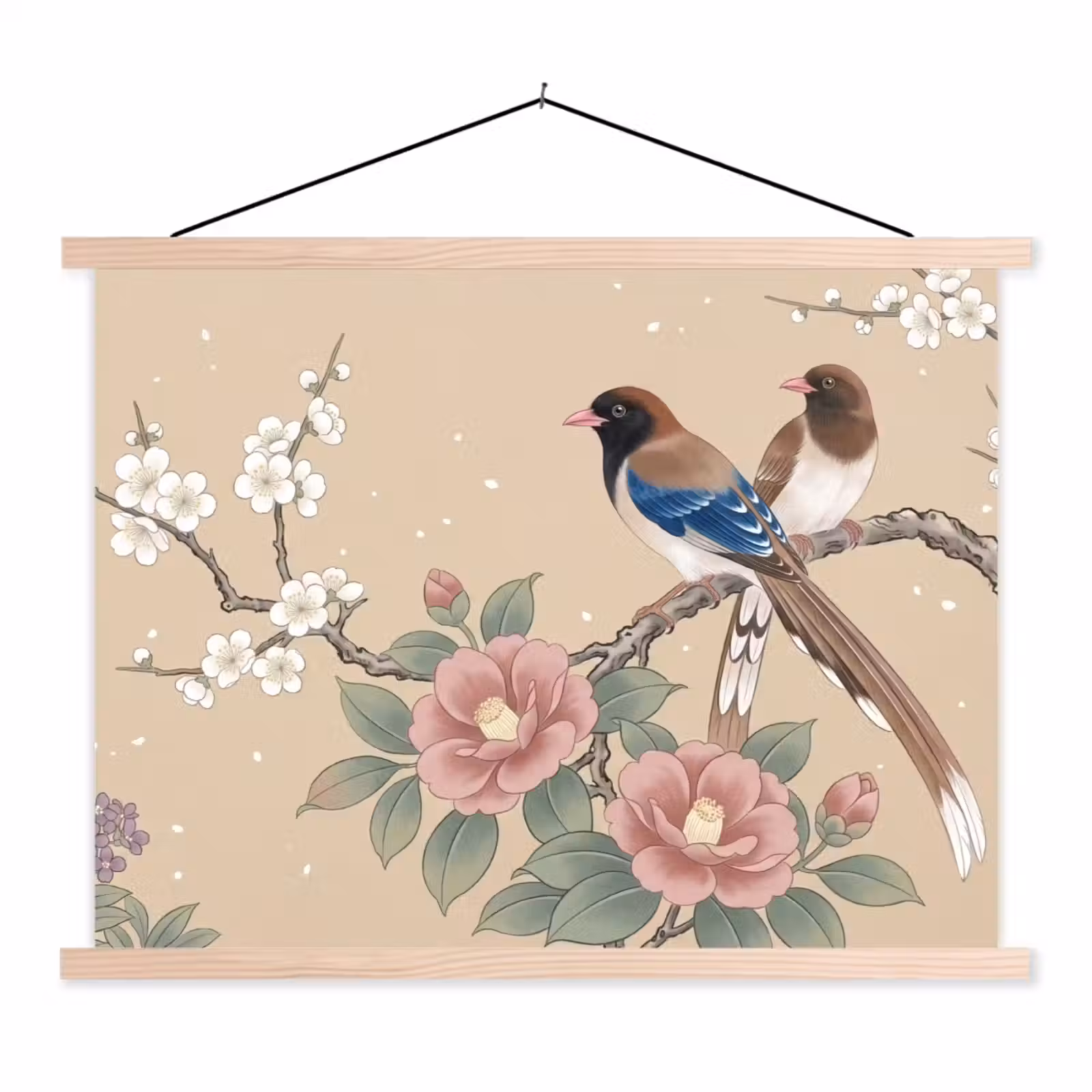 Schoolplaat - Bloemen - Vogels - Bloemen — 1