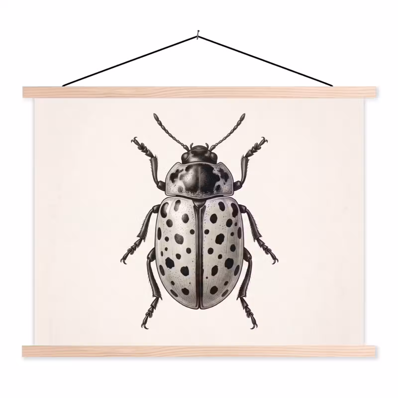 Schoolplaat - Kever - Insect - Vintage — 1