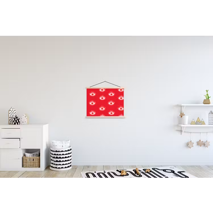Schoolplaat - Ogen - Hart - Abstract - Rood - Roze — 3