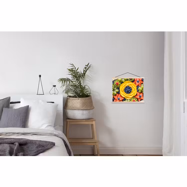 Schoolplaat - Fruit - Arrangement - Gezond - Kleurrijk - Eten — 2