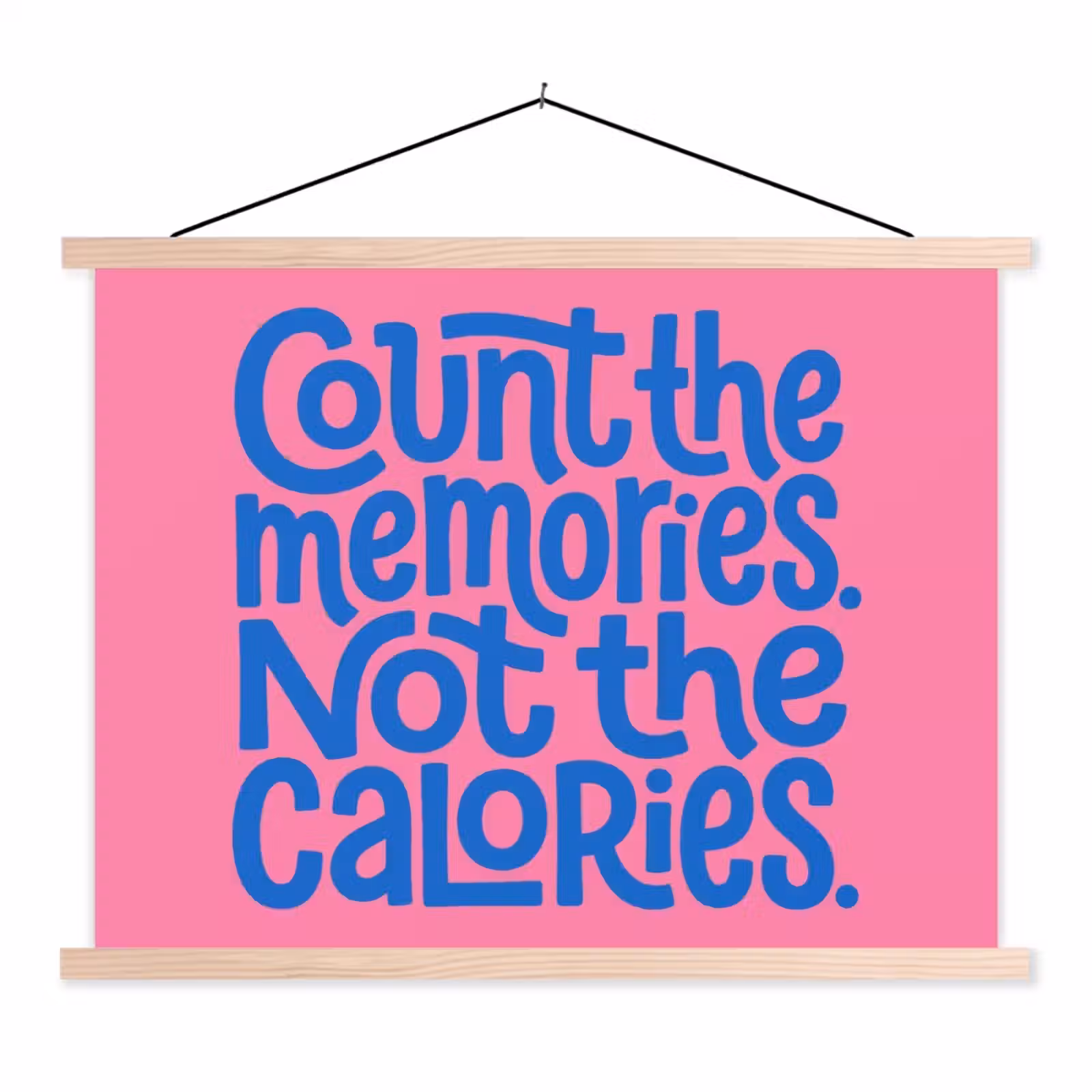 Schoolplaat - Memories - Roze - Blauw - Quote — 1