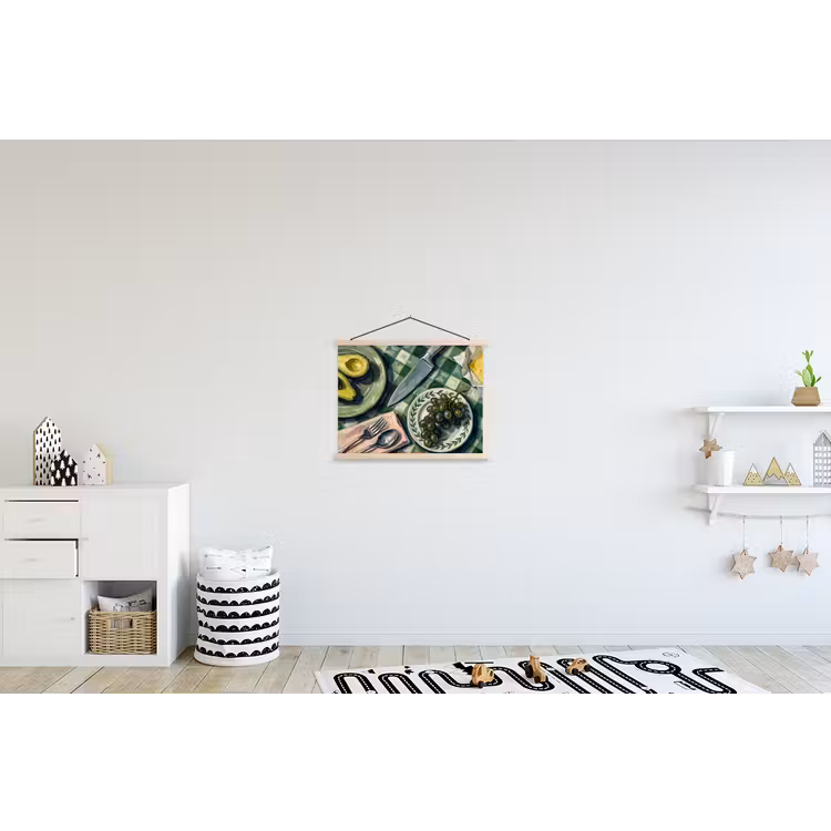 Schoolplaat - Eten - Ontbijt - Tafel - Modern - Groen — 3