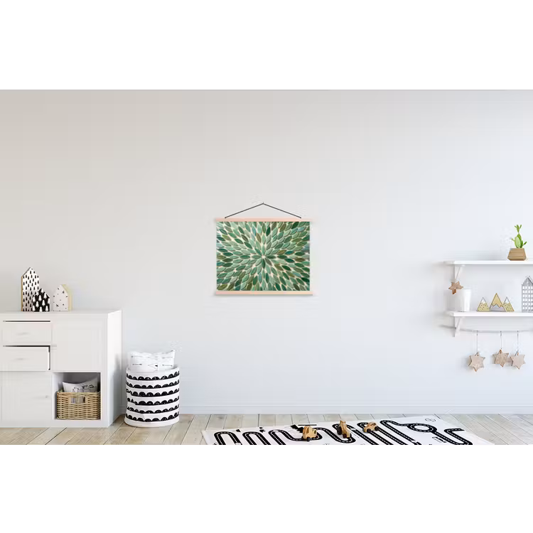 Schoolplaat - Patroon - Blad - Groen - Abstract — 3
