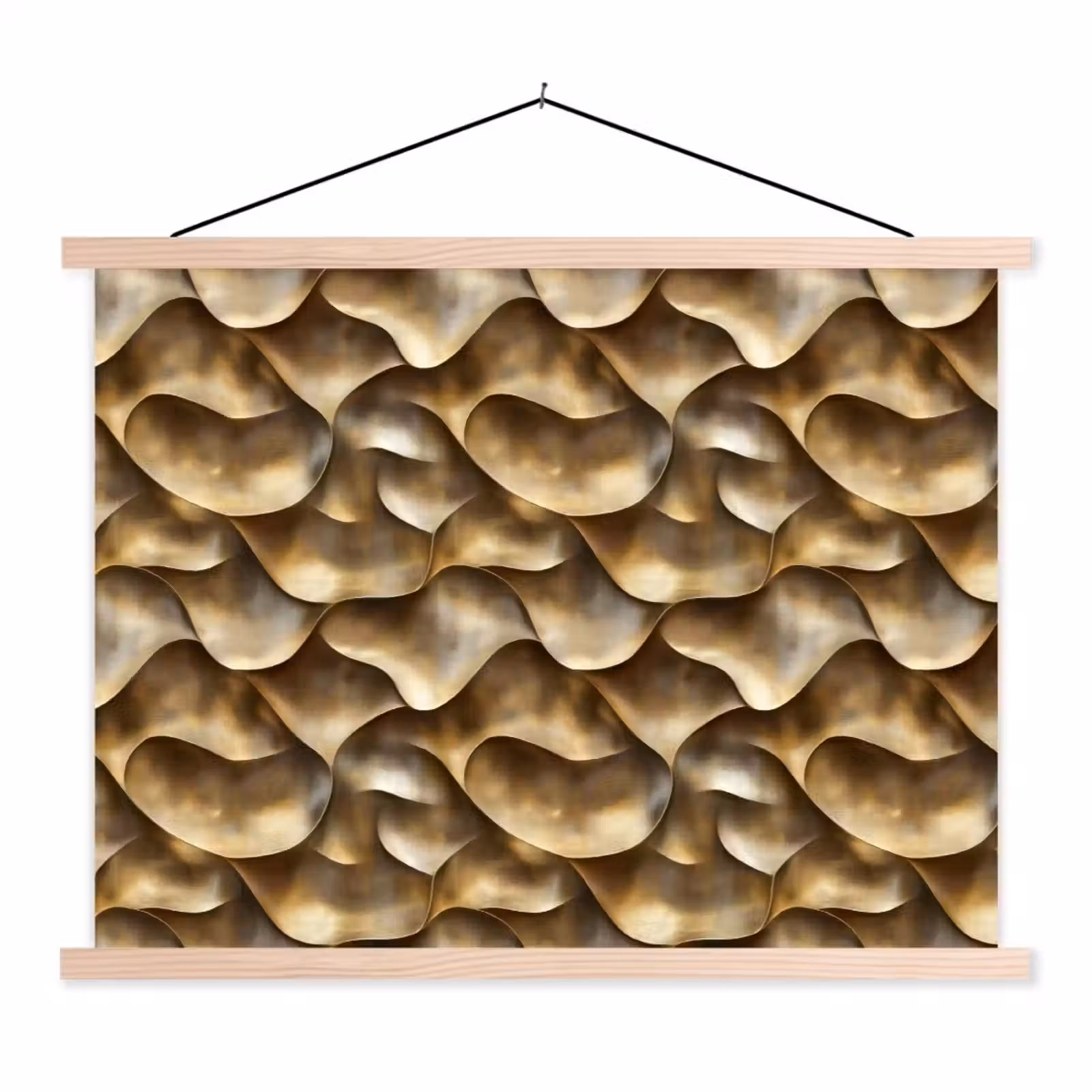Schoolplaat - Abstract - Antiek - Goud — 1