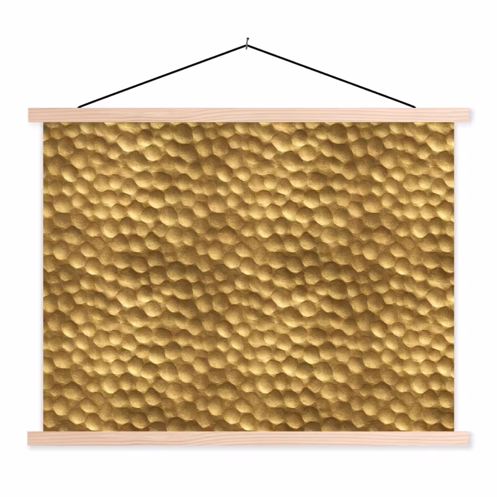 Schoolplaat - Metaal - Dynamisch - Goud — 1