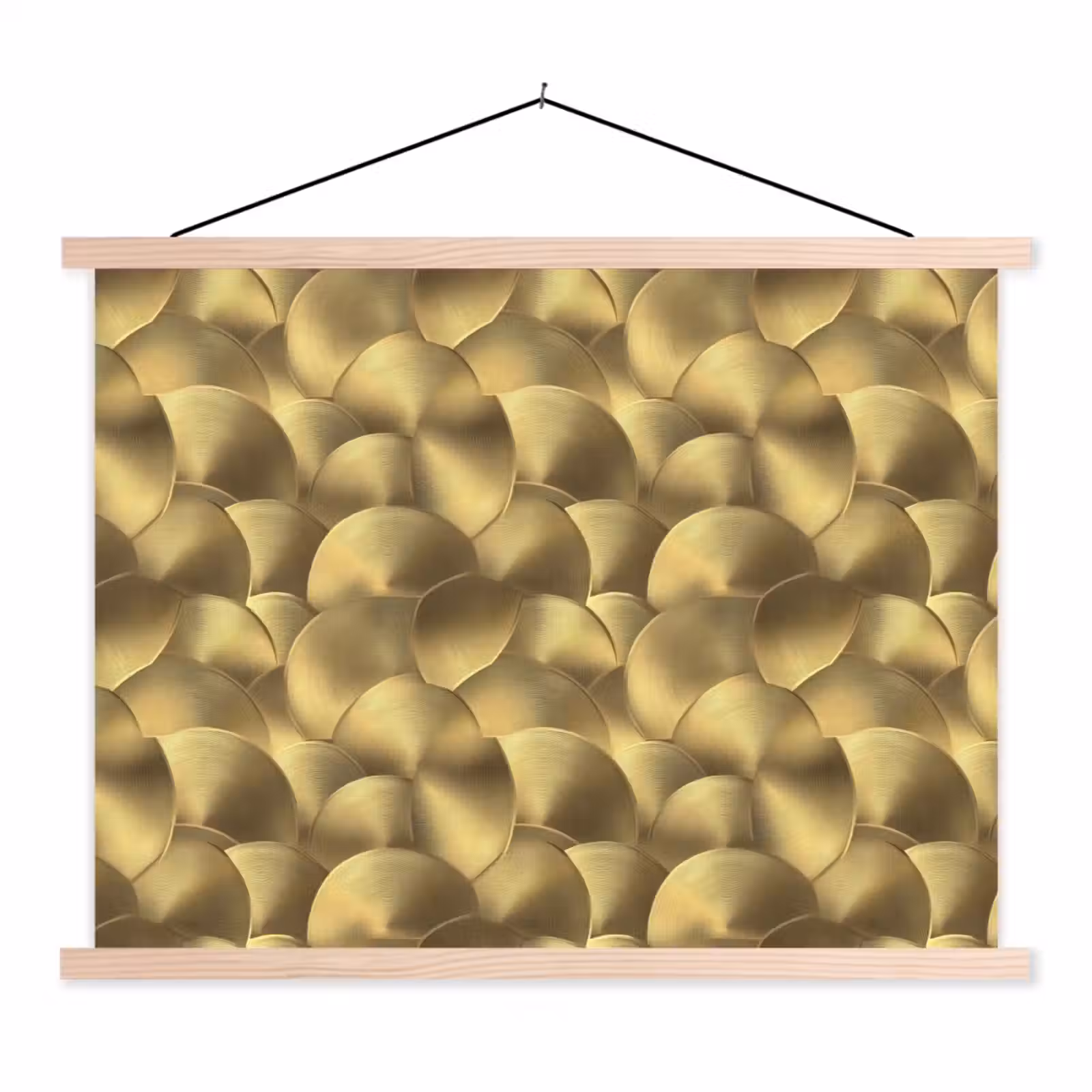 Schoolplaat - Modern - Cirkel - Goud — 1
