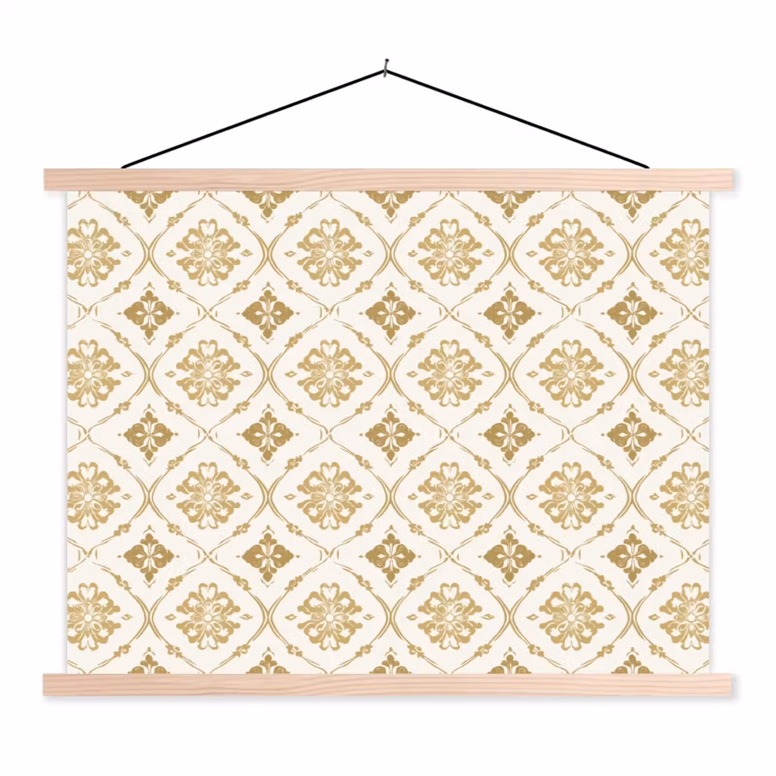 Schoolplaat - Ornament - Klassiek - Goud — 1
