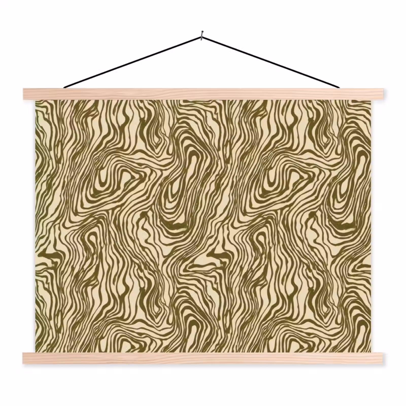 Schoolplaat - Abstract - Marmer - Groen — 1