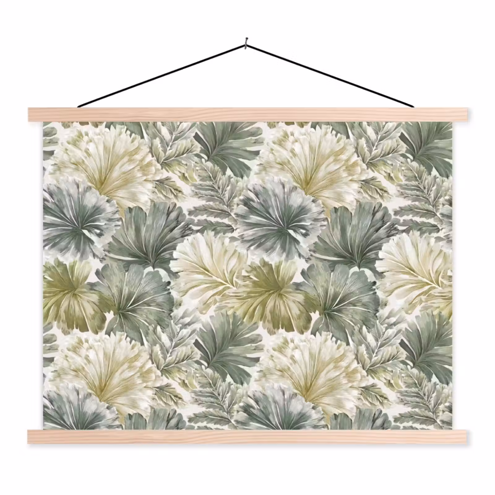 Schoolplaat - Bladeren - Botanisch - Groen — 1