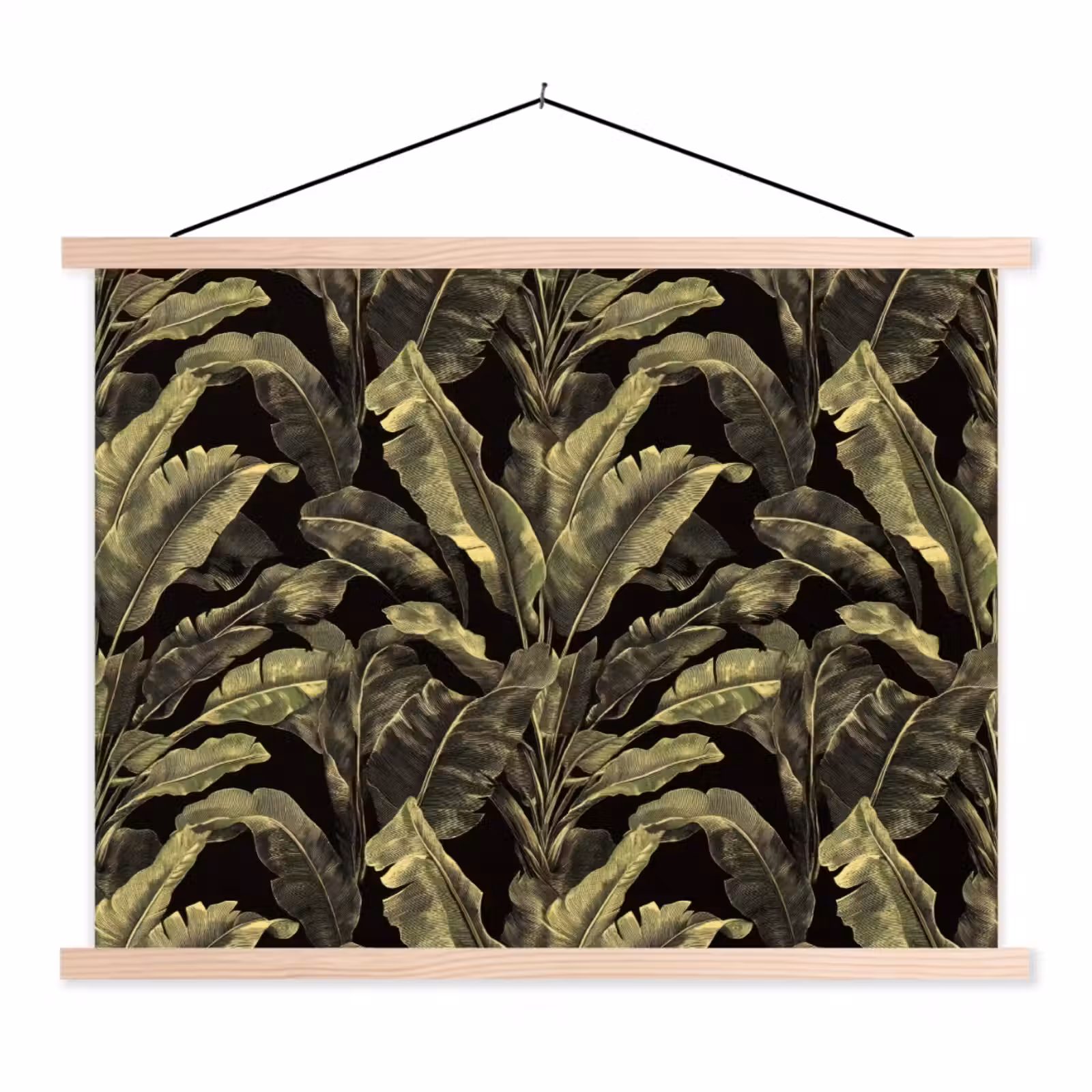 Schoolplaat - Botanisch - Bladeren - Groen — 1