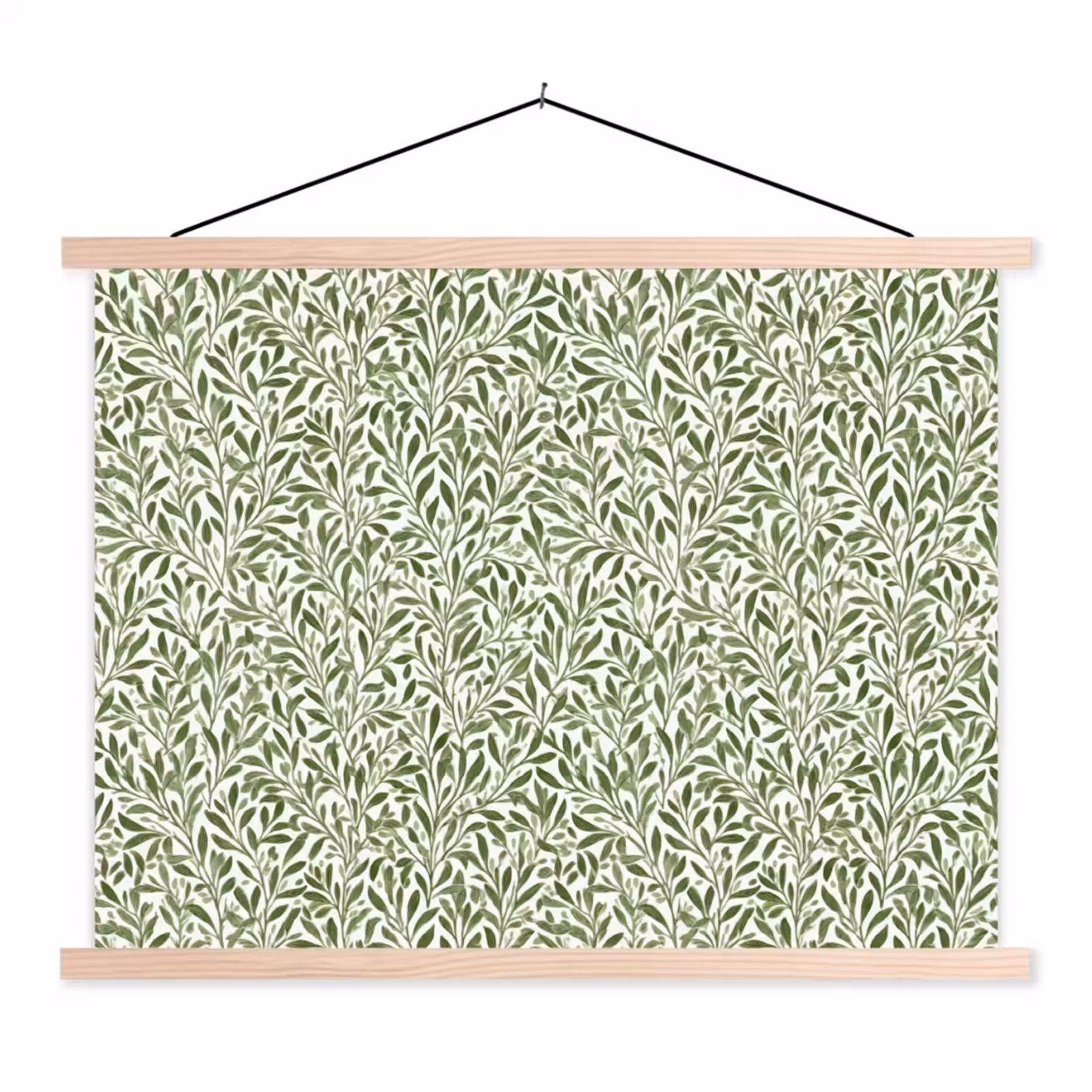 Schoolplaat - Botanisch - Takken - Groen — 1