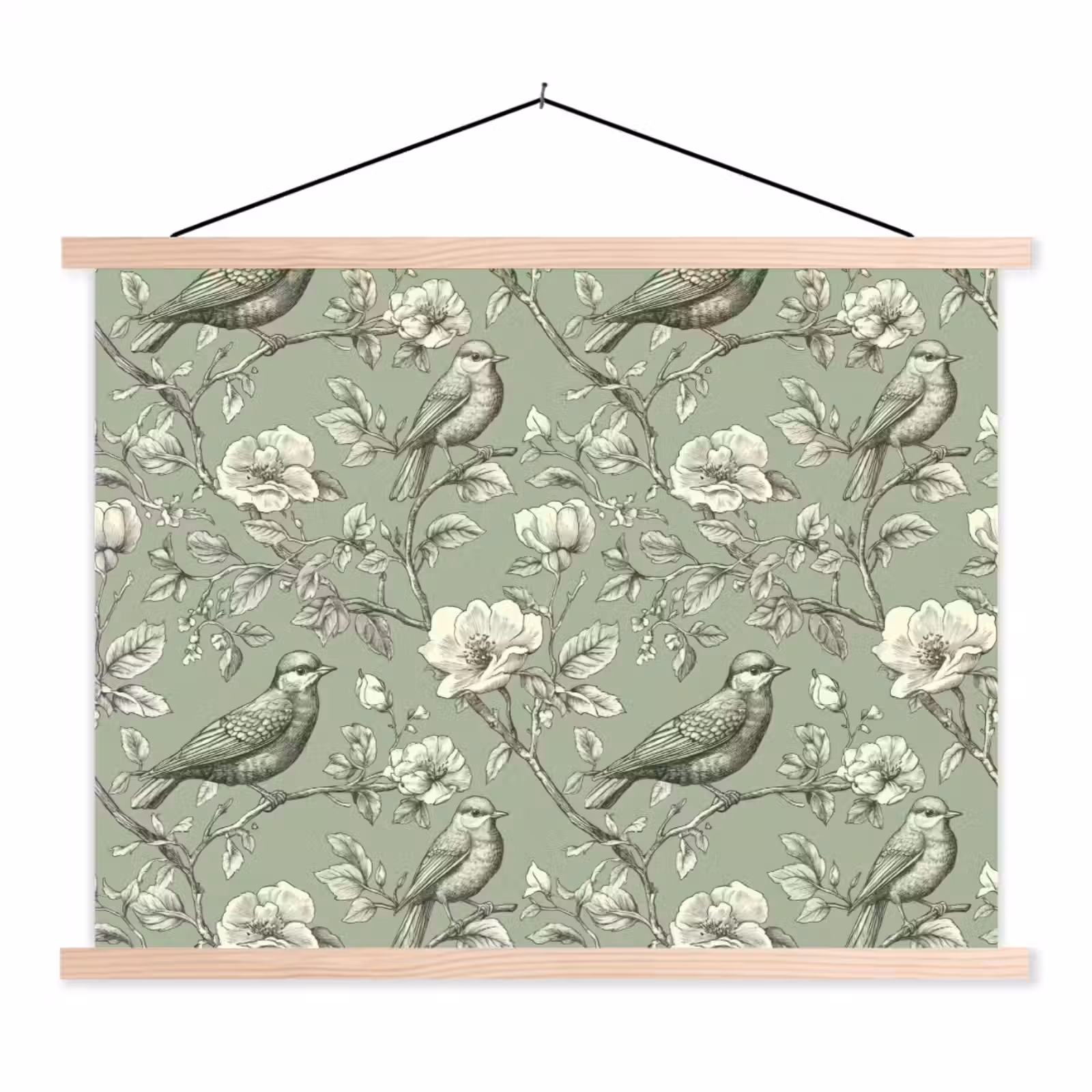 Schoolplaat - Klassiek - Botanisch - Groen — 1
