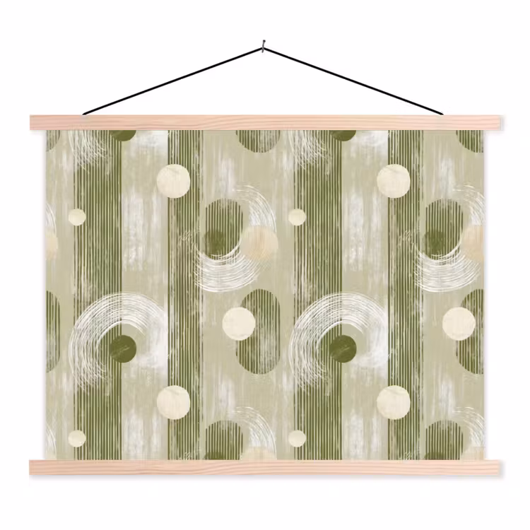 Schoolplaat - Artistiek - Modern - Groen — 1