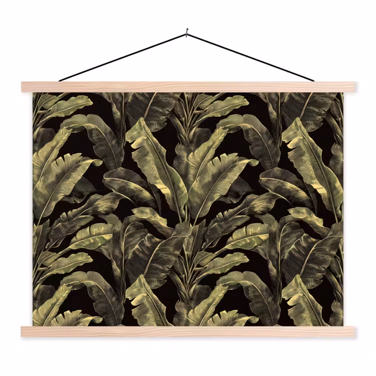 Schoolplaat - Botanisch - Bladeren - Groen — 1
