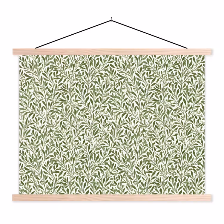 Schoolplaat - Botanisch - Takken - Groen — 1