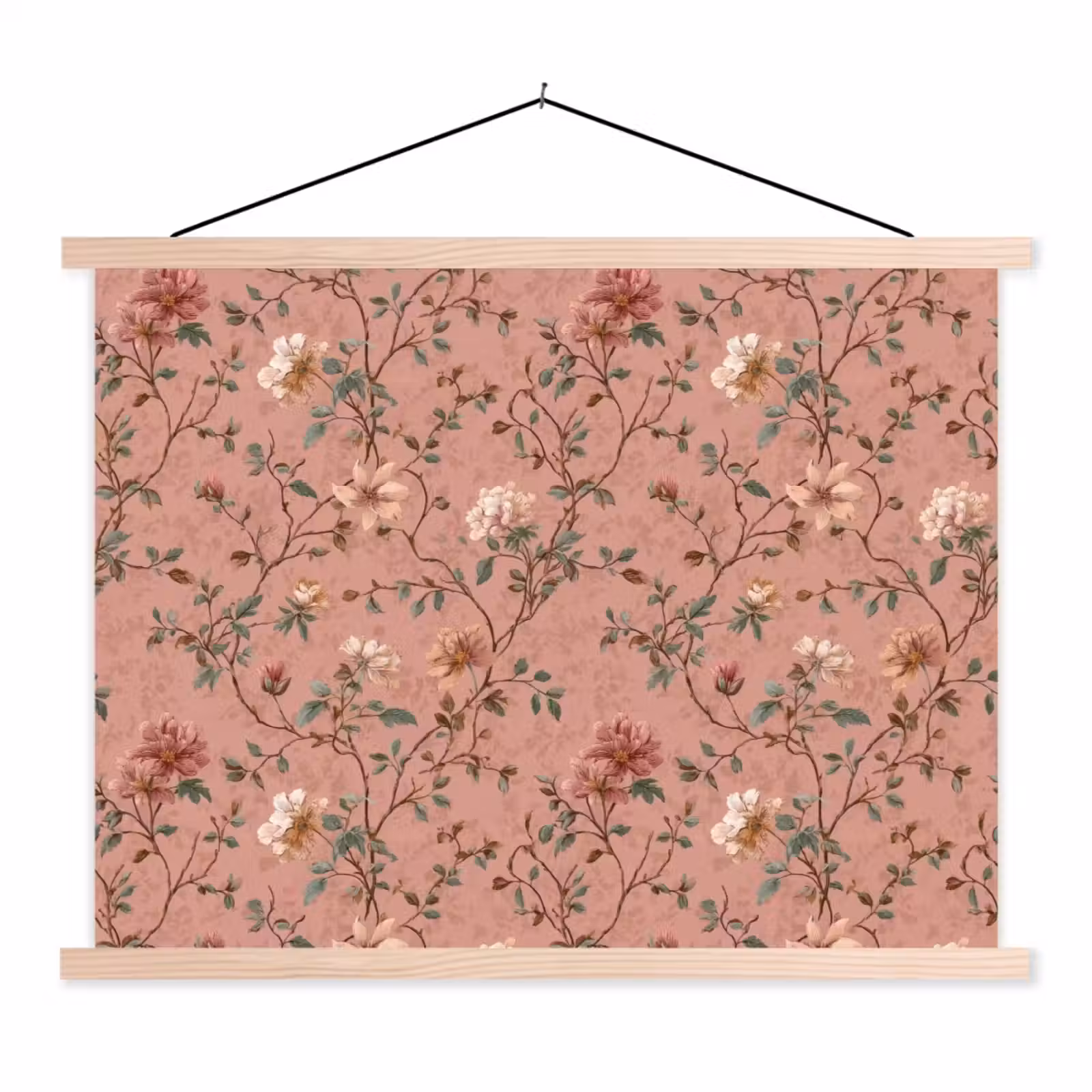 Schoolplaat - Botanisch - Bloemen - Roze — 1