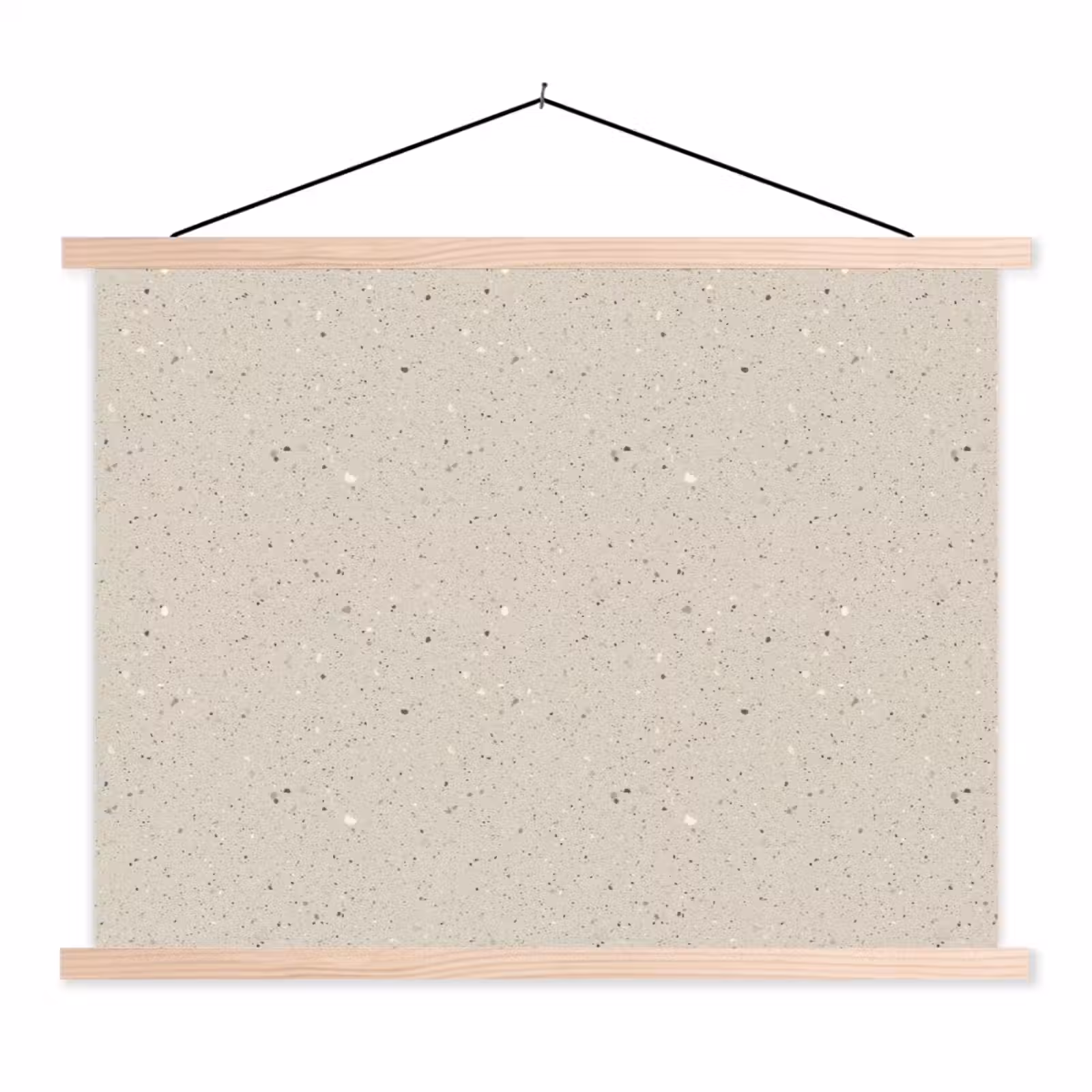 Schoolplaat - Lichtbeige - Terrazzo - Grijs — 1
