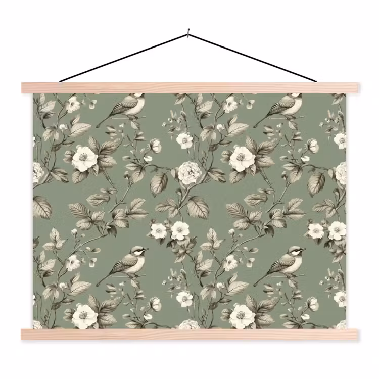 Schoolplaat - Botanisch - Vogels - Groen — 1
