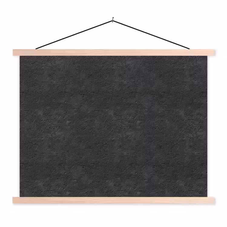 Schoolplaat - Donkergrijs - Asfaltstructuur - Ruw — 1