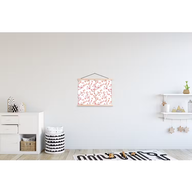 Schoolplaat - Kersenbloesem - Takken - Roze — 3