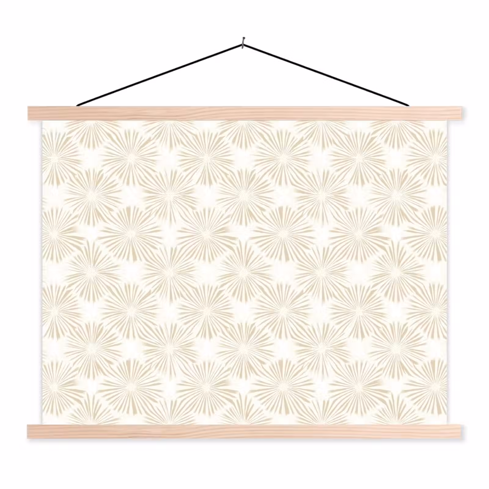 Schoolplaat - Abstract - Motief - Beige — 1