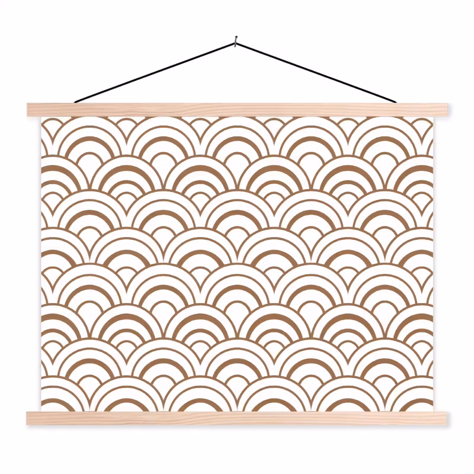 Schoolplaat - Klassiek - Motief - Terracotta — 1