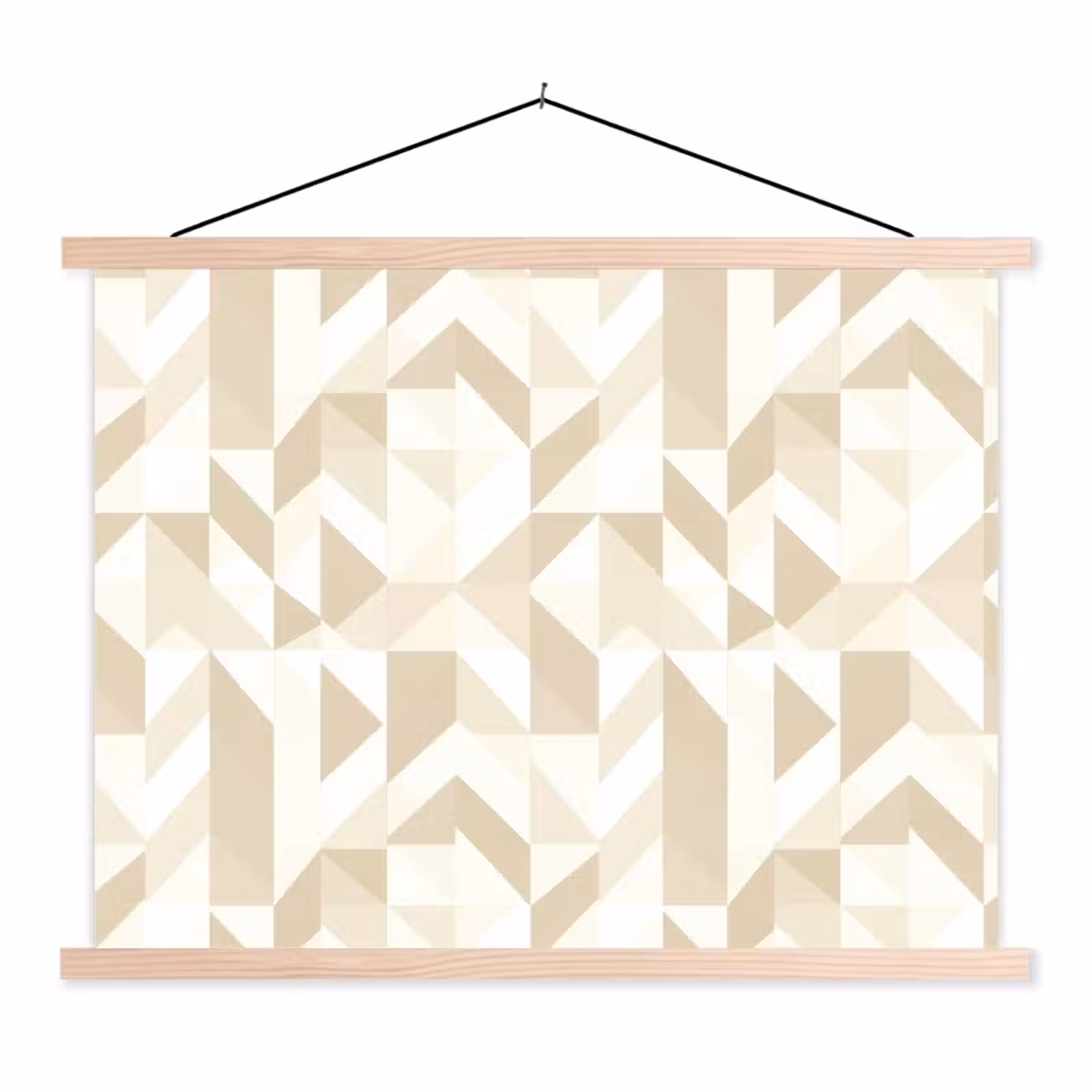 Schoolplaat - Modern - Abstract - Beige — 1