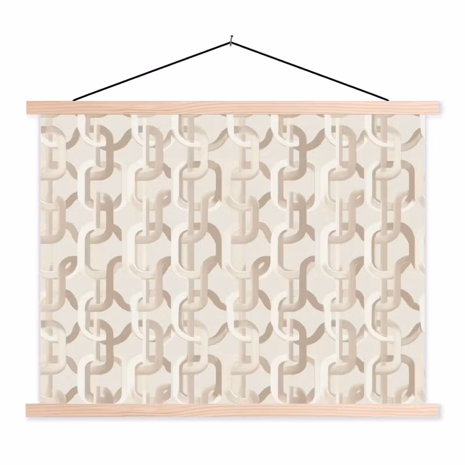 Schoolplaat - Motief - Abstract - Beige — 1
