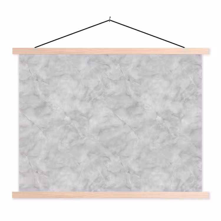 Schoolplaat - Grijs - Marmer - Mat — 1