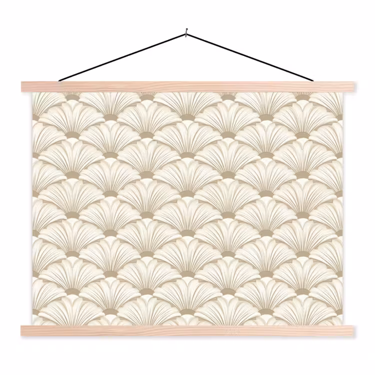 Schoolplaat - Klassiek - Art - Beige — 1