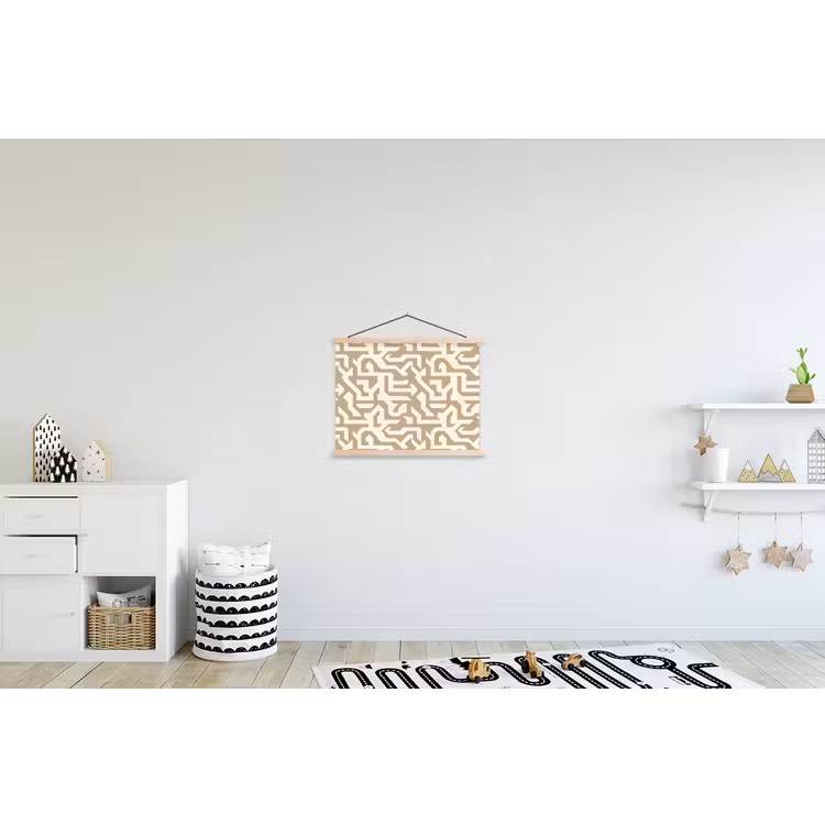 Schoolplaat - Modern - Abstract - Beige — 3