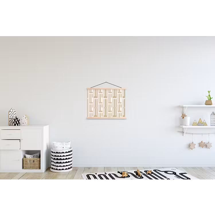 Schoolplaat - Modern - Geometrisch - Beige — 3