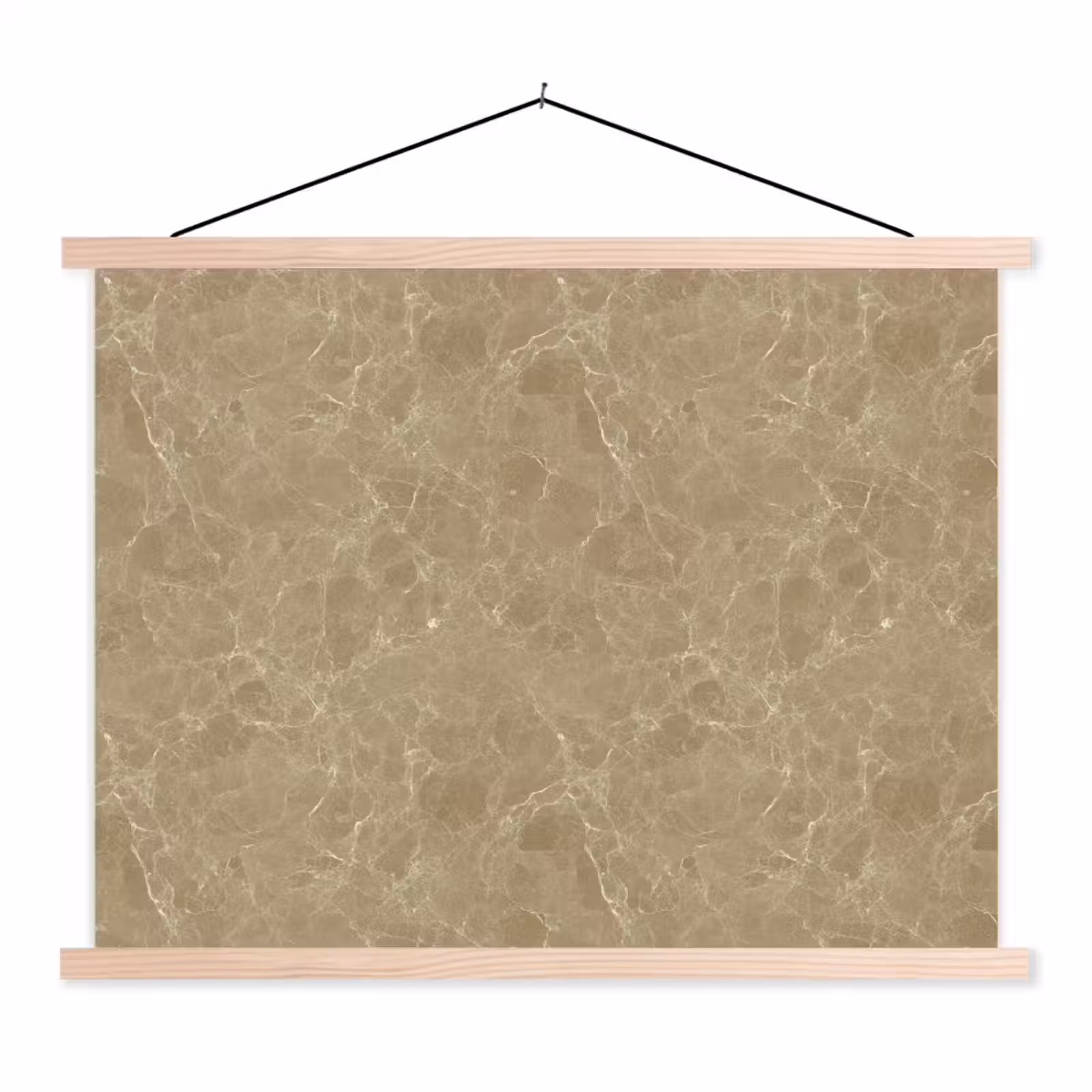 Schoolplaat - Beige - Marmer - Witte aders — 1