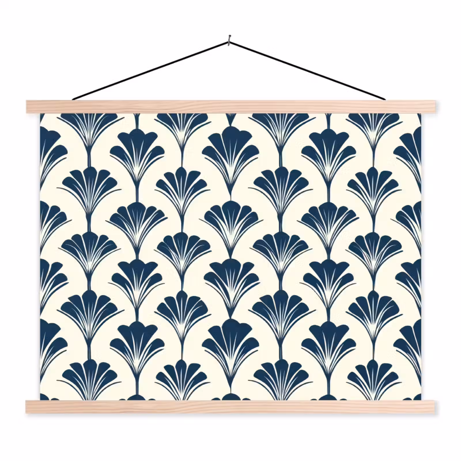 Schoolplaat - Klassiek - Motief - Blauw — 1