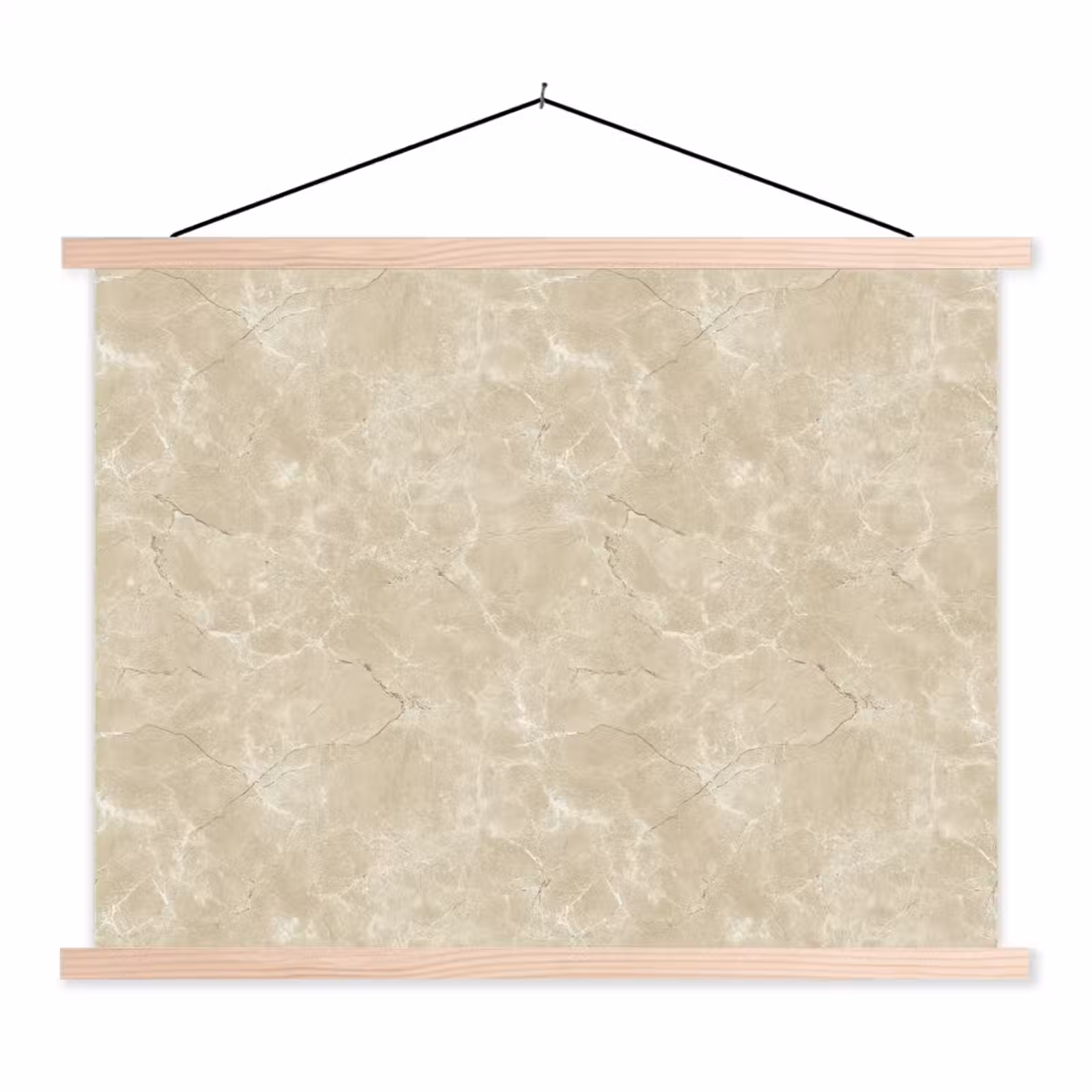 Schoolplaat - Lichtbeige - Marmer - Diffusie adering — 1
