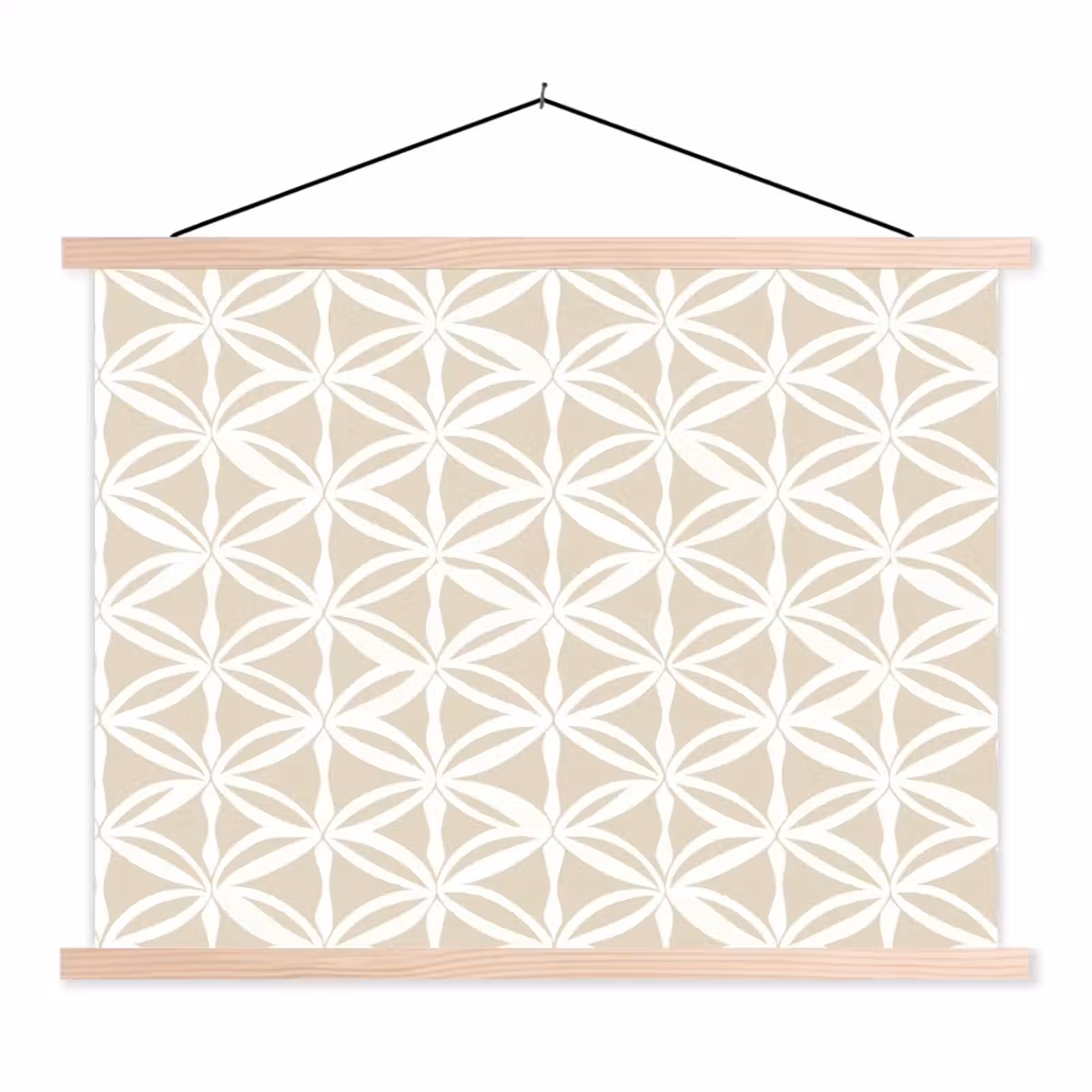 Schoolplaat - Motief - Modern - Beige — 1