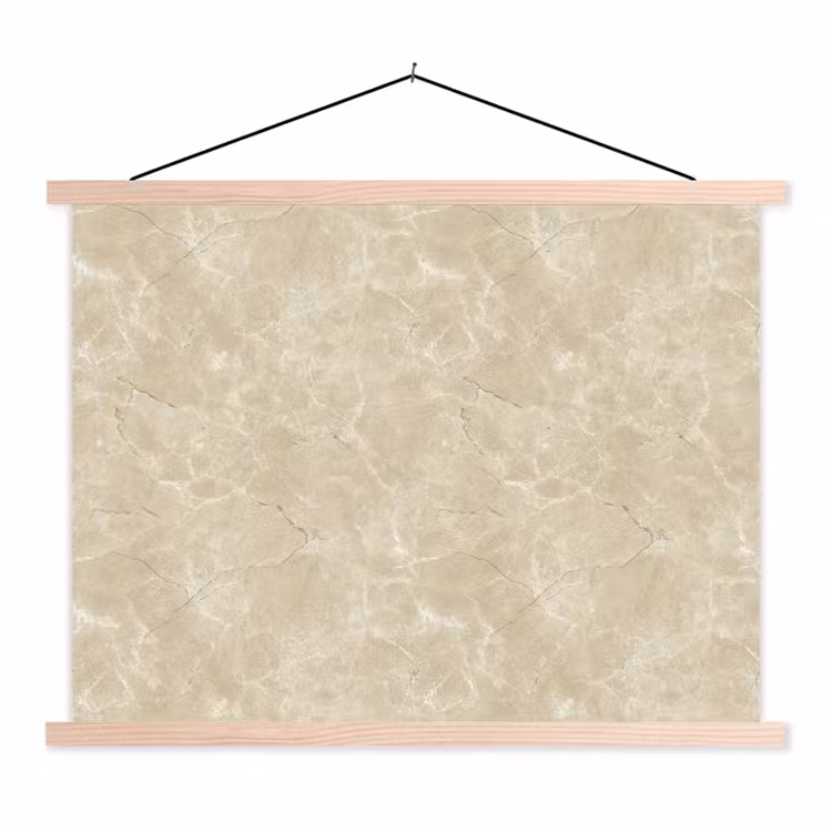 Schoolplaat - Lichtbeige - Marmer - Diffusie adering — 1