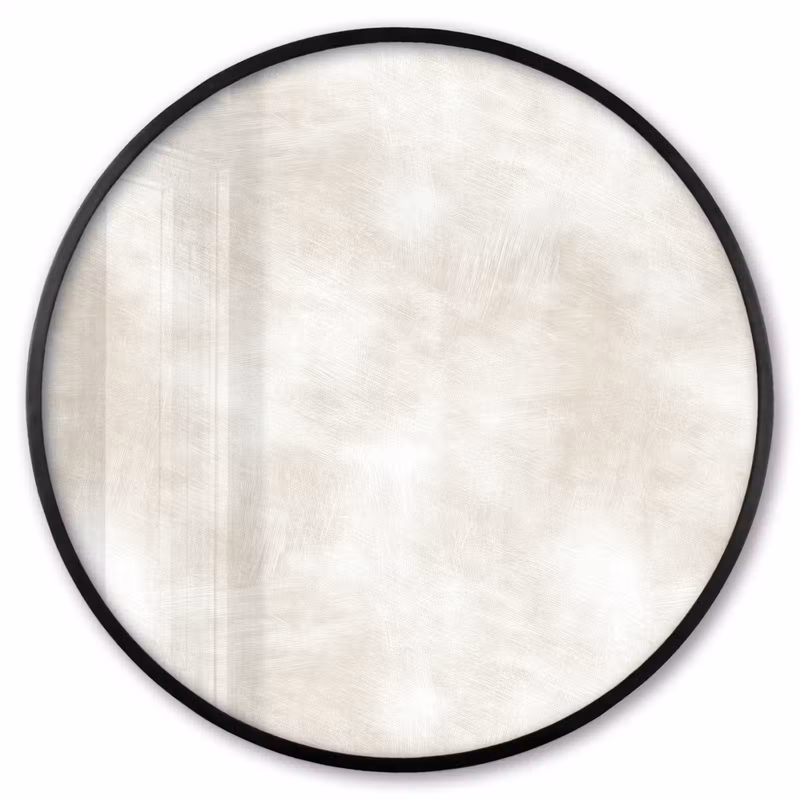 Ronde fotolijst - Subtiel - Structuur - Beige — 1