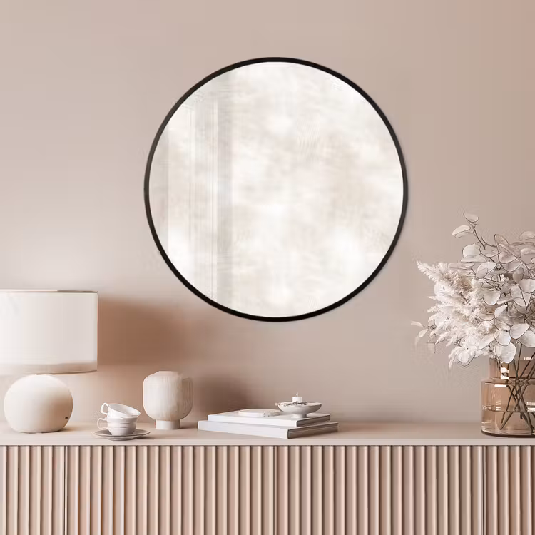 Ronde fotolijst - Subtiel - Structuur - Beige — 4