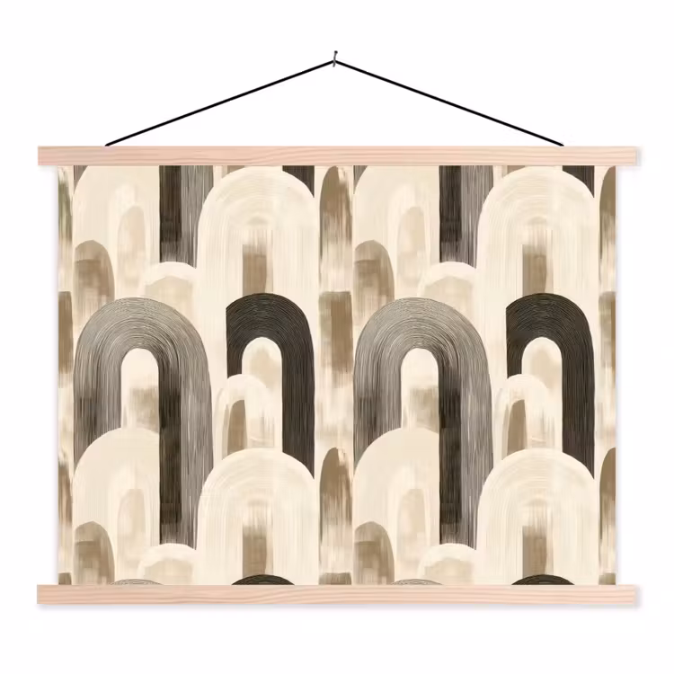 Schoolplaat - Abstract - Patroon - Bogen — 1