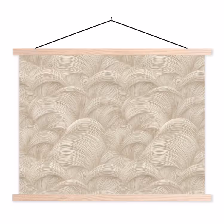 Schoolplaat - Bogen - Patroon - Beige — 1