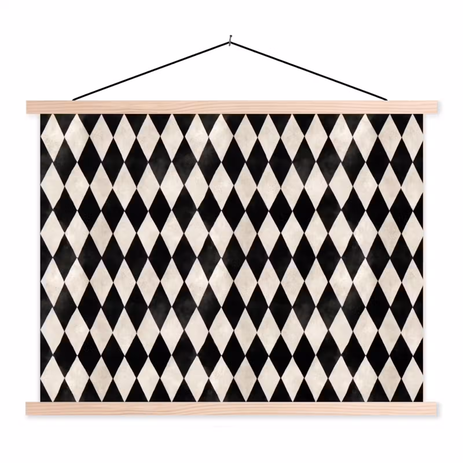 Schoolplaat - Klassiek - Patroon - Zwart — 1