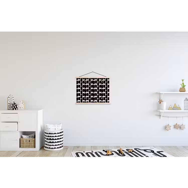 Schoolplaat - Modern - Patroon - Zwart — 3