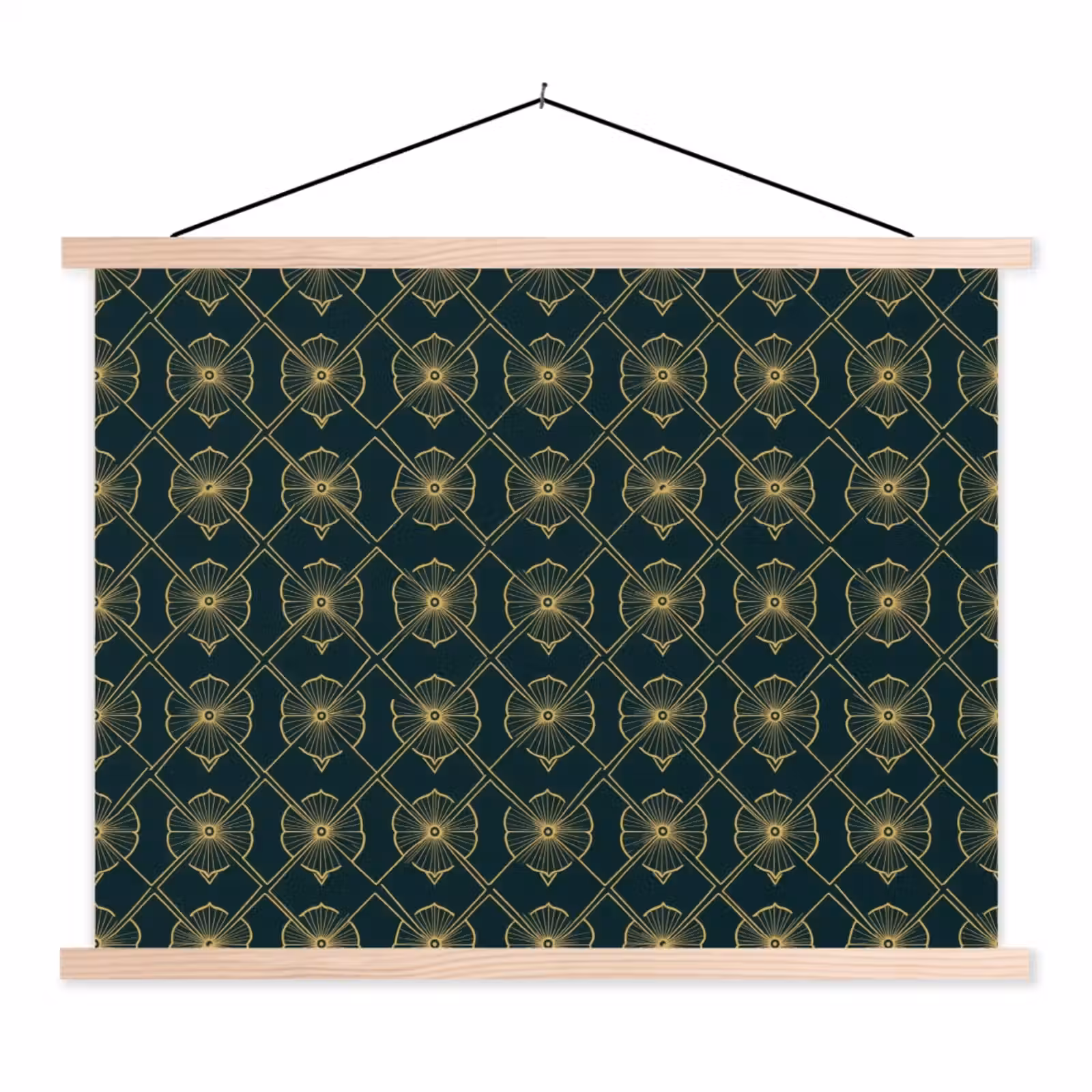 Schoolplaat - Geometrisch - Elegant - Groen — 1