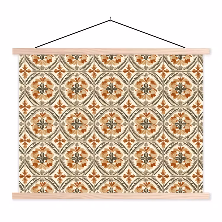 Schoolplaat - Elegant - Antiek - Kleurrijk — 1