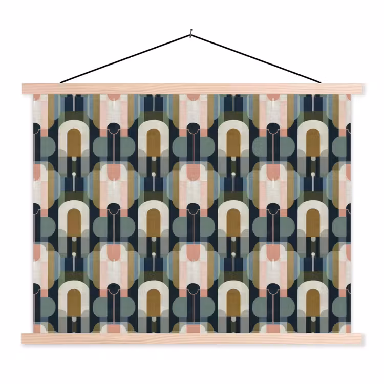 Schoolplaat - Geografisch - Modern - Kleurrijk — 1