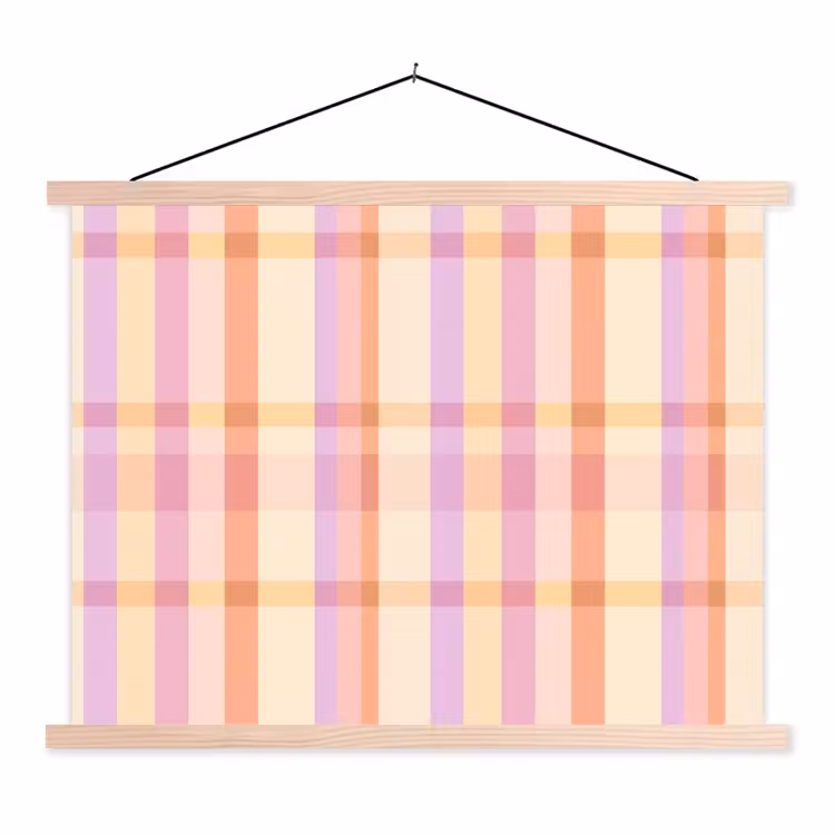 Schoolplaat - Pastel - uitpatroon - Geometrisch — 1