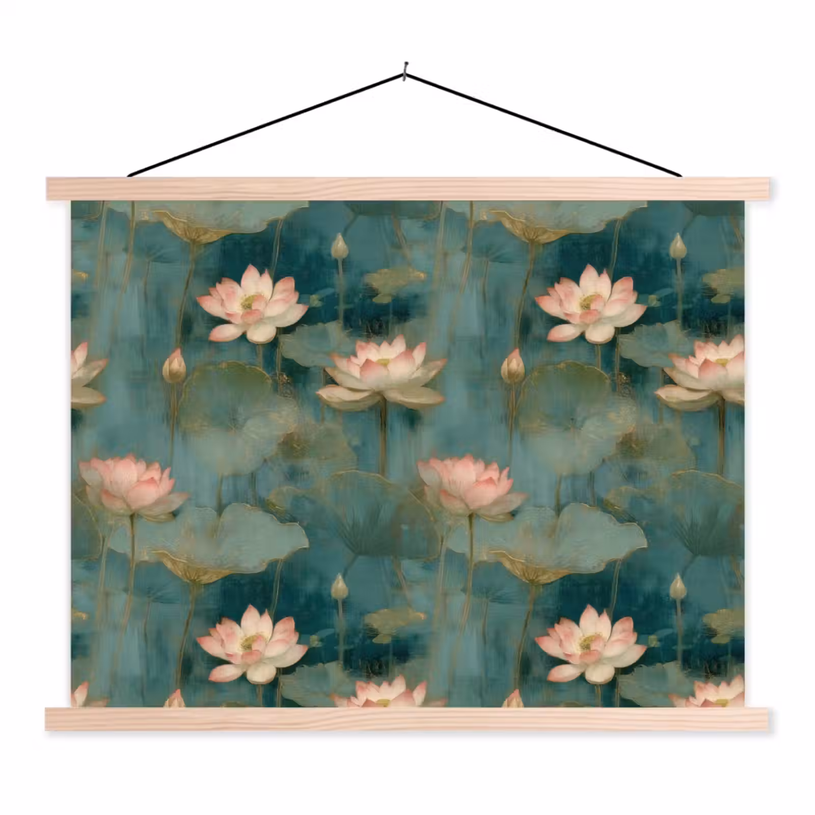 Schoolplaat - Botanisch - Bloemen - Roze — 1