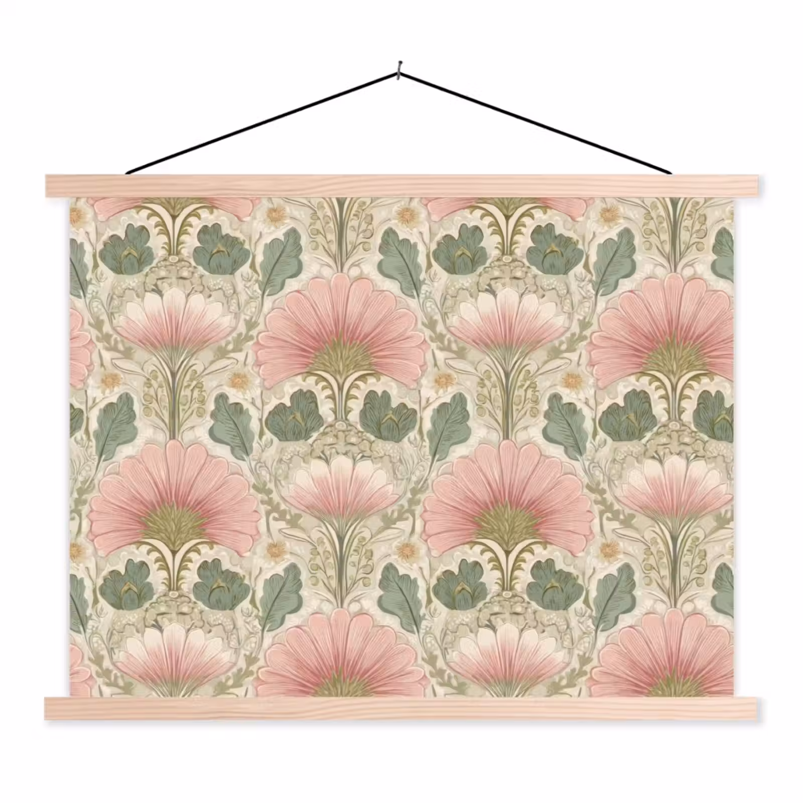 Schoolplaat - Klassiek - Patroon - Roze — 1
