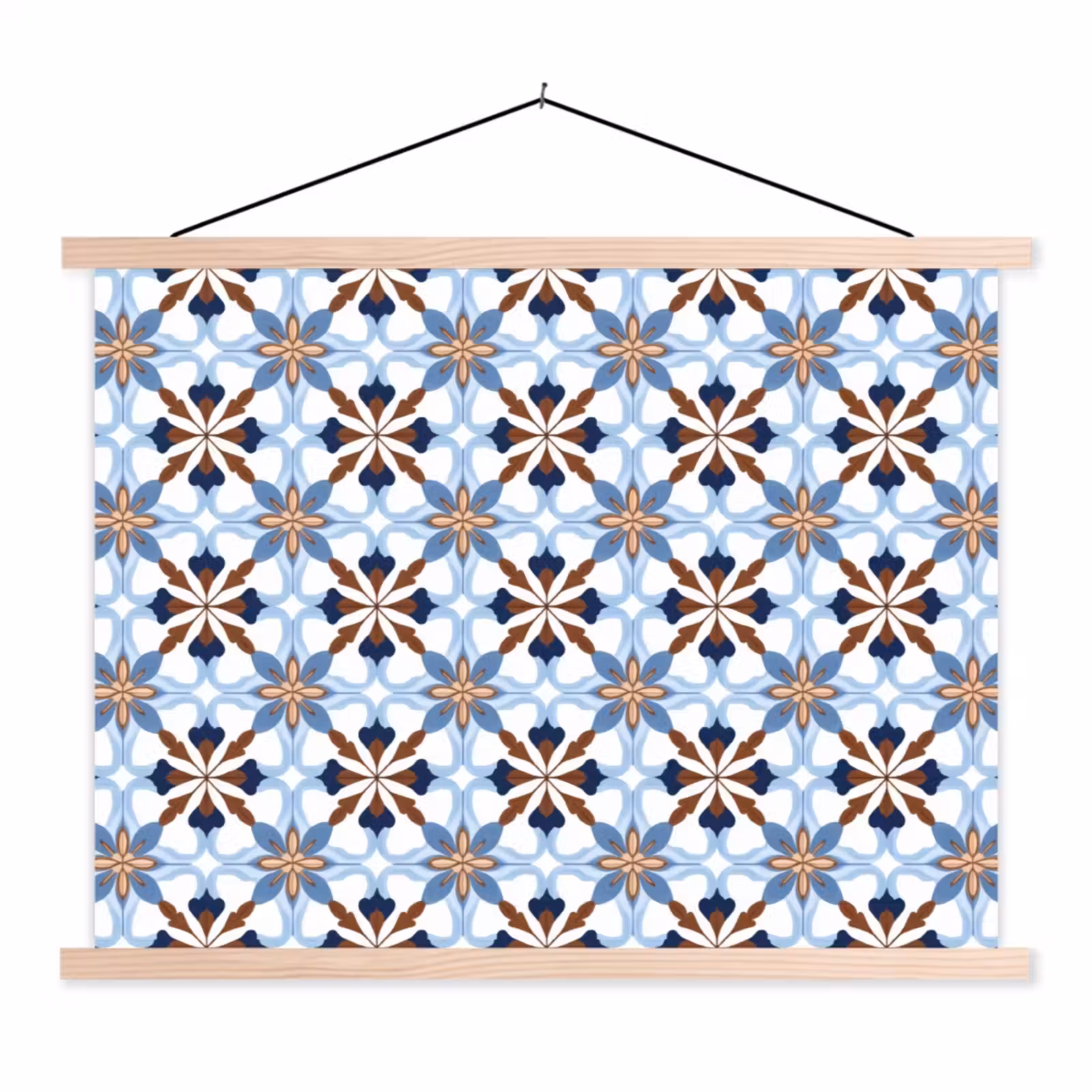Schoolplaat - Ornament - Tegel - Kleurrijk — 1